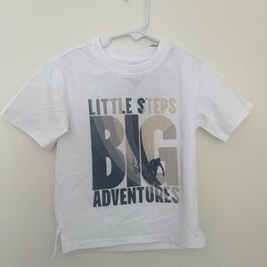Little Bipsy White Adventure Tee